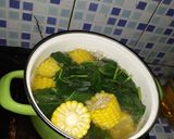 Foto langkah ke 4 dari resep Bening bayam dan jagung manis.
