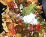Foto del paso 4 de la receta Nachos con chili, pico de gallo y queso (como los de Foster Hollywood)