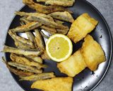 Foto del paso 3 de la receta: Fritura de boquerones y bacalao fresco