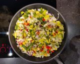 Foto del paso 3 de la receta: Pasta, verduras y pollo