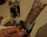 Foto langkah ke 7 dari resep Es krim stik kekinian.