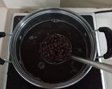 Hình bước làm 2 của món Zenzai - Chè Nhật
