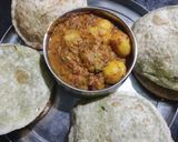 কড়াইশুঁটির কচুরি আলুর দম(koraishutir kochuri aloor dom recipe un Bengali) রেসিপির ধাপ 6 ছবি