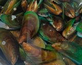 Foto langkah ke 1 dari resep Kerang Ijo Rebus Bumbu Kuning.