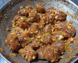 A picture of step 12 of Cabbage Manchurian Dry.