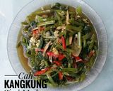 Foto langkah ke 3 dari resep Cah Kangkung Teri Medan #pr_wantuteri.