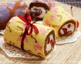 Foto langkah ke 10 dari resep Japanese Roll Cake kukus - enak,ga bau telur.