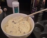 A picture of step 3 of Easy Chocolate chip muffins.