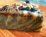 A picture of step 15 of Zebra bread pudding.