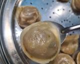 A picture of step 8 of Momos and dip.
