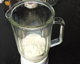 A picture of step 1 of White ice cream.