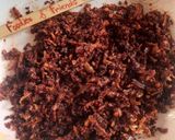 A picture of step 1 of Bhopali Taar Gosht.