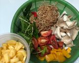 Hình bước làm 1 của món Canh chua bắp chuối