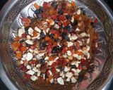 A picture of step 1 of Mixed Fruit Cake.