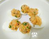 รูปขั้นตอนการทำที่ 5 ของ ไข่ต้มไก่สับนึ่ง