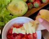 รูปขั้นตอนการทำที่ 6 ของ แซนวิชไข่คนอะโวคาโด้ 🥑🍳& ซัลซ่าผลไม้🍎🍓