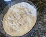 Baconbe tekert csirkemell, sült krumplival és tzatzikival recept fázis 1 fotója