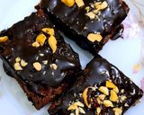 A picture of step 8 of Chocolate brownie 😋😋.