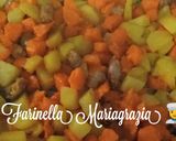 Foto del passaggio 4 della ricetta Tocchetti di zucca km zero patate e salsiccia al forno 👩🍳❤️🦁