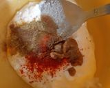 A picture of step 4 of Tandoori broccoli.