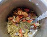 A picture of step 1 of Simple Kathiyawadi Thaali.