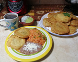 Foto del paso 15 de la receta: Tortitas de papa rellenas de camarón