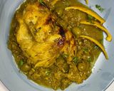 A picture of step 14 of Moroccan Chicken Tagine with Green Olives.
