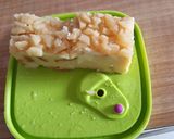Foto langkah ke 6 dari resep RoSuKe (roti susu keju) topping apel (MPASI 1y+).