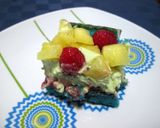 A picture of step 14 of Multicolor Cake.