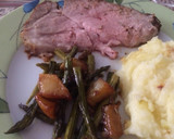 Foto del paso 6 de la receta: Aguja de cerdo asada con especias, mostaza y miel
