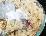 A picture of step 1 of #56 भोगGujrati dish handva.