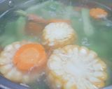 Hình bước làm 1 của món Trứng chiên rau củ