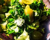 A picture of step 2 of Chatpati Awla Chutney 💚.
