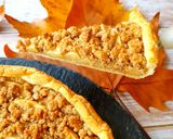 Une image de l'étape 6 de Tarte crumble Pommes et Crème de marrons.