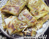 A picture of step 1 of Indian Style Spring Roll Mutabbaq.