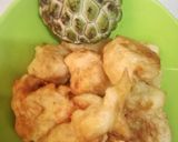 Foto langkah ke 4 dari resep Sukun campur buah srikaya goreng tepung.