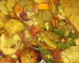 Sweet potato stir fry recipe step 3 photo