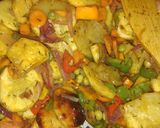 A picture of step 3 of Sweet potato stir fry.