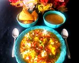 A picture of step 6 of Ragda Samosa Chaat - Potluck Party Snacks - My First Dish of New Year 2026.