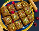 तिल मावा गुड़ डिलाइट बर्फी रेसिपी चरण 11 फोटो