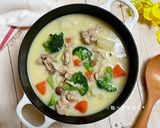 A picture of step 7 of Cream Stew.