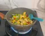 Foto langkah ke 3 dari resep Tumis Sawi Putih dan Tahu.