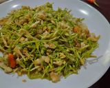 Foto langkah ke 5 dari resep Tumis bunga pepaya #aladapurummah.