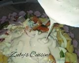 A picture of step 8 of Ardeve(potato salad).