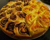 Kakaós és lekváros csiga tortaformában recept fázis 5 fotója