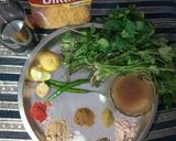 A picture of step 1 of Pani puri.