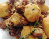 A picture of step 4 of Potatoe stir fry.