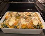 A picture of step 12 of Spinach, Ricotta & Butternut Squash Lasagne.