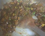 A picture of step 3 of Kattha and Meetha kaddu ki sabji.