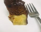 A picture of step 9 of Decadent checkers cake in microwave.